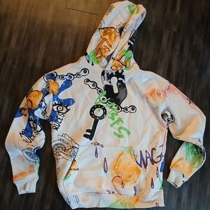 No Boundaries Mens Street Hoodie- Small